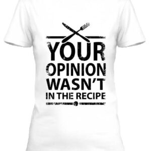 Opinion in the recipe – Női póló