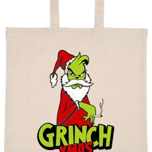 Grincs Xmas – hosszú vagy rövid fülű vászontáska