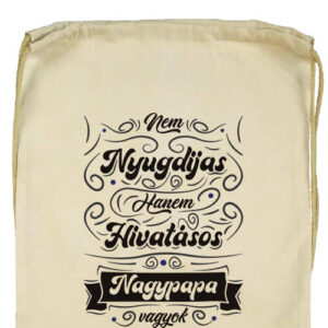 Hivatásos nagypapa- Basic tornazsák