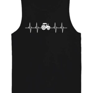 Traktoros EKG – Férfi ujjatlan póló