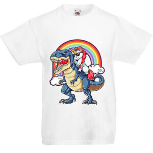 Unikornis T-Rex- Gyerek póló