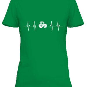 Traktoros EKG – Női póló