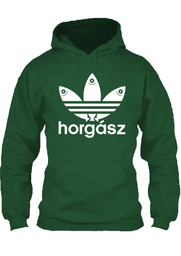 Adidas horgász - Unisex kapucnis pulóver