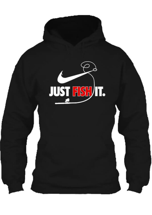 Nike horgász - Unisex kapucnis pulóver