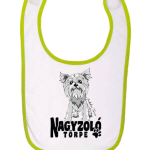 Nagyzoló törpe Yorkshire terrier – Baba előke