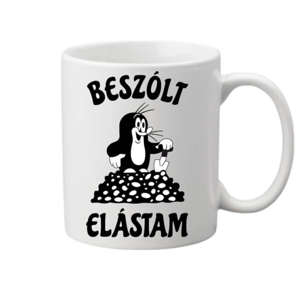 Beszólt elástam - Bögre