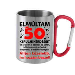 Elmúltam 50 – Karabineres bögre