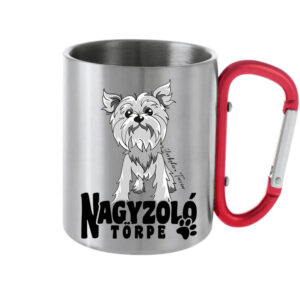 Nagyzoló törpe Yorkshire terrier – Karabineres bögre