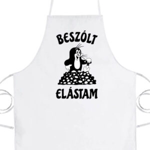 Beszólt elástam- Basic kötény