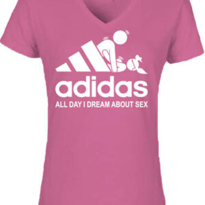 Adidas sex – Női V nyakú póló
