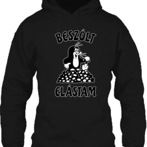 Beszólt elástam – Unisex kapucnis pulóver