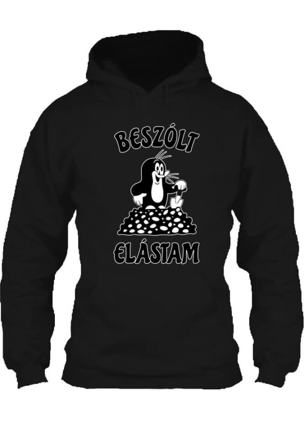 Beszólt elástam - Unisex kapucnis pulóver