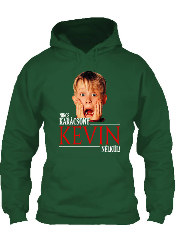 Nincs karácsony Kevin nélkül - Unisex kapucnis pulóver