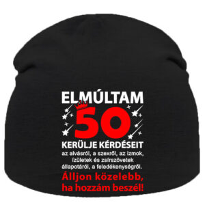 Elmúltam 50 –  Sapka