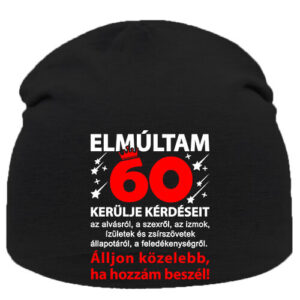 Elmúltam 60 –  Sapka