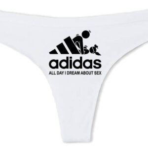 Adidas sex – Tanga – L, Fehér