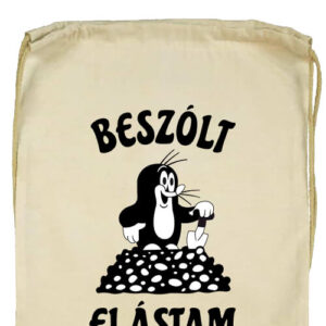 Beszólt elástam- Basic tornazsák