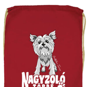 Nagyzoló törpe Yorkshire terrier- Prémium tornazsák