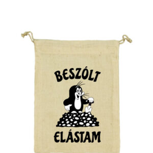 Beszólt elástam – Vászonzacskó kicsi