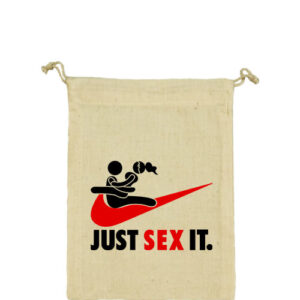 Just sex it – Vászonzacskó közepes