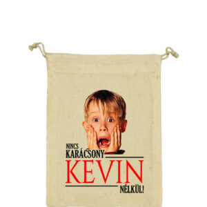 Nincs karácsony Kevin nélkül – Vászonzacskó közepes
