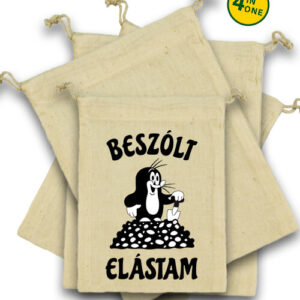 Beszólt elástam – Vászonzacskó szett