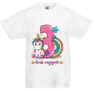 3 éves vagyok születésnap- Gyerek póló
