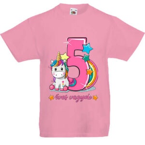 5 éves vagyok születésnap- Gyerek póló