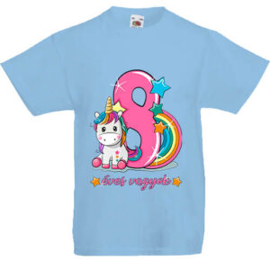 8 éves vagyok születésnap- Gyerek póló