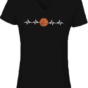 Kosárlabda EKG – Női V nyakú póló