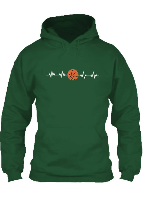 Kosárlabda EKG - Unisex kapucnis pulóver