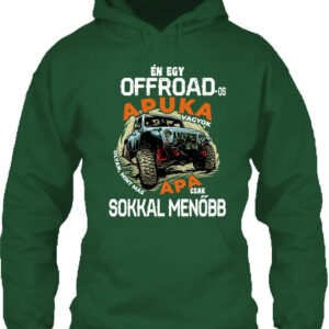 Offroados apuka – Unisex kapucnis pulóver