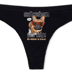 Szükségem van rád bulldog – Tanga