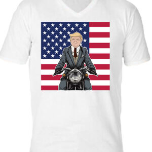 Trump USA – Férfi V nyakú póló