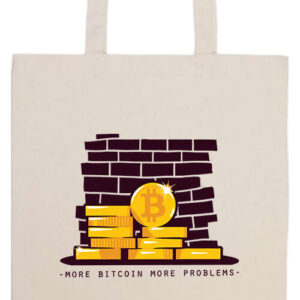 More bitcoin- Prémium hosszú fülű táska
