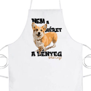 Welsh corgi nem lényeg- Basic kötény