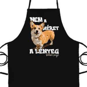 Welsh corgi nem lényeg- Prémium kötény