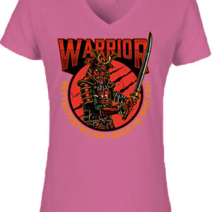 Warrior ne add fel – Női V nyakú póló