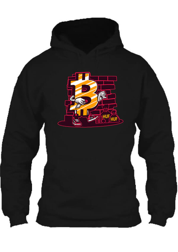 Bitcoin forint - Unisex kapucnis pulóver