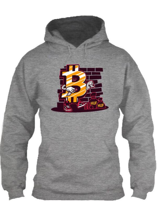 Bitcoin forint - Unisex kapucnis pulóver