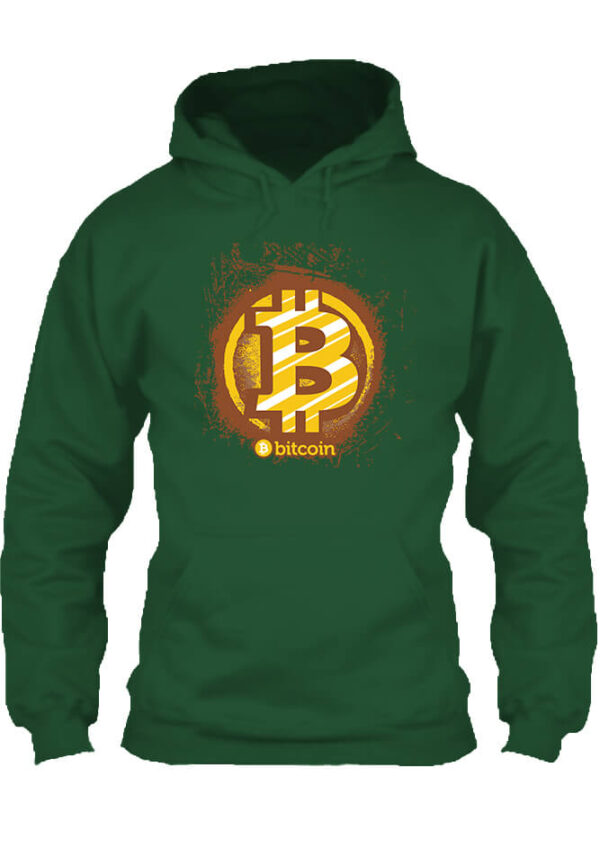Bitcoin - Unisex kapucnis pulóver