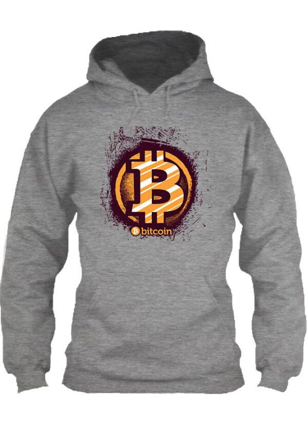 Bitcoin - Unisex kapucnis pulóver