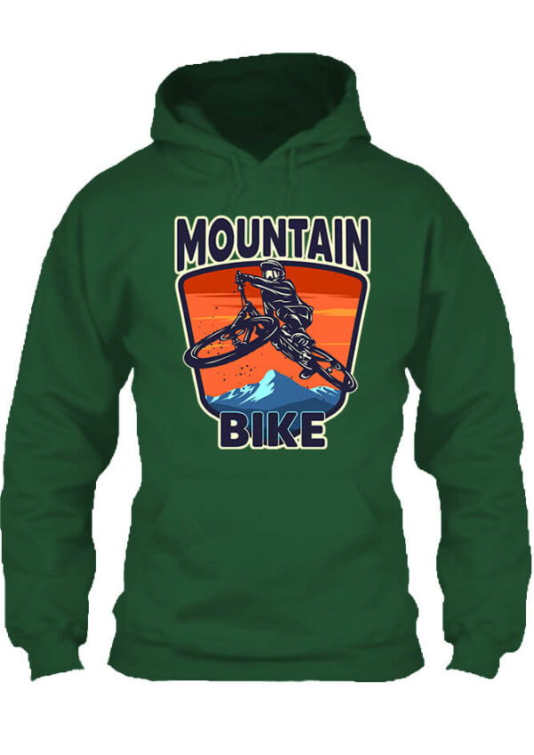 Mountain bike - Unisex kapucnis pulóver