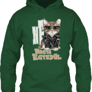 Ne hagyj egyedül cica – Unisex kapucnis pulóver