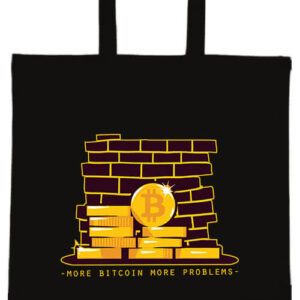 More Bitcoin – hosszú vagy rövid fülű vászontáska
