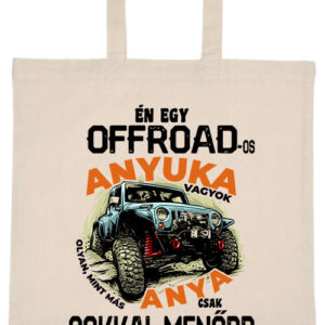 Offroados anyuka – hosszú vagy rövid fülű vászontáska