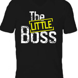 The little boss – Férfi V nyakú póló