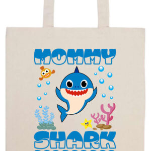 Mommy Shark Doo- Prémium hosszú fülű táska