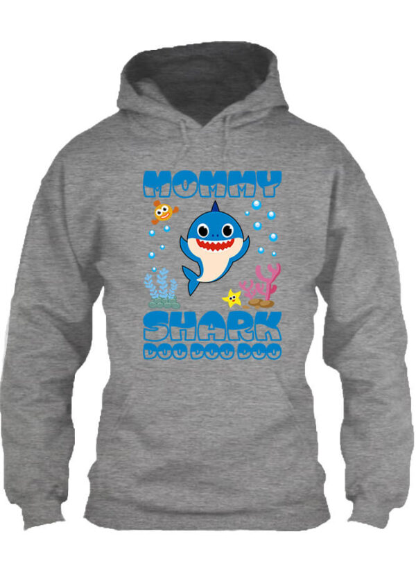Mommy Shark Doo - Unisex kapucnis pulóver