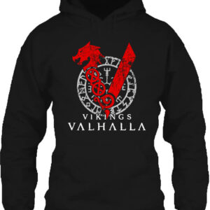 Vikingek Valhalla – Unisex kapucnis pulóver